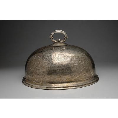 Victorian Silver Plate Meat Dome