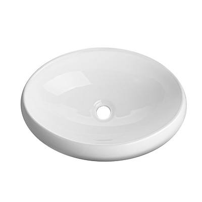 Ceramic Sink Oval White - New Open