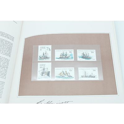 Three New Zealand and Australian Stamp Collection Books