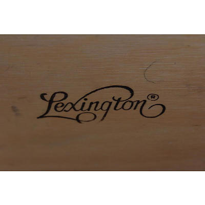 Lexington Two Drawer Bedside Table