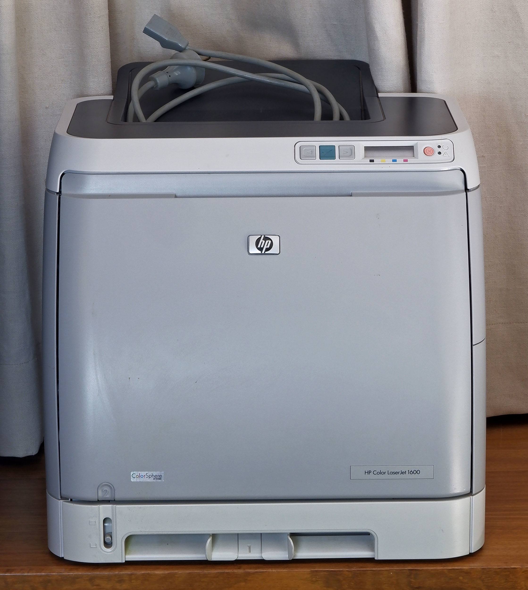 Сброс настроек hp 1600