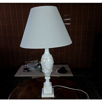 Alabaster Table Lamp