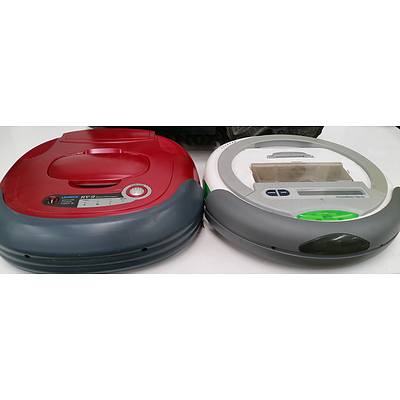 Robot Mower and Robot Vacuum Cleaners - Lot of Three