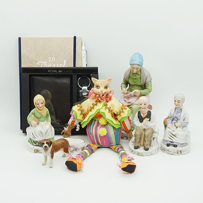 Group of Porcelain Figures and More