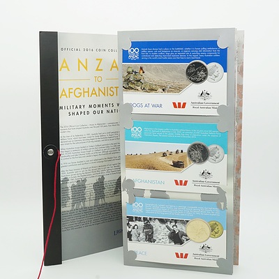 Complete Set of ANZAC to Afghanistan Official 2016 Coin Collection Military Moments Which Shaped Our Nations
