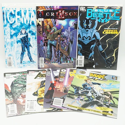 Group of Comics Including Star Wars, Crimson, Iceman, Max Steel and More 