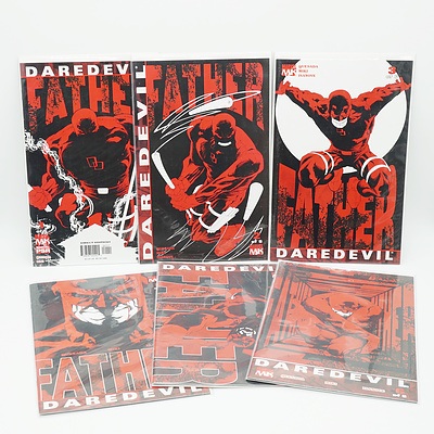 Complete Set of Daredevil Father, Six Comics