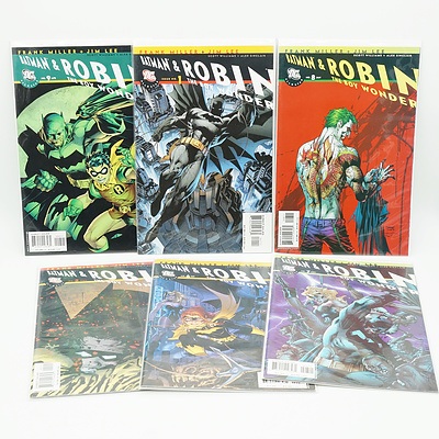 Nine Batman's and Robin The Boy Wonder Comics, Including the First Issue