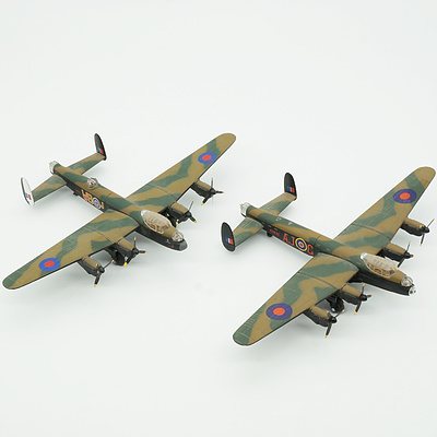Two Corgi AVRO Lancaster Model Plans