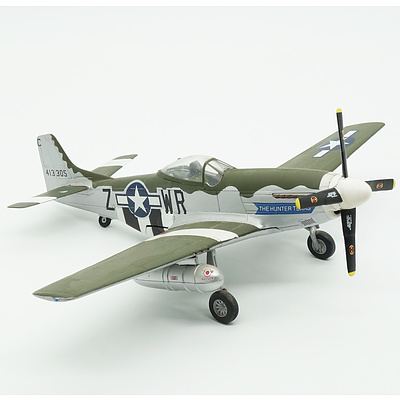 Diecast Model of P-51D Mustang 'The Huntere Texas'