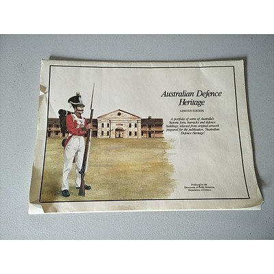 Australian Defence Heritage Limited Edition Series of 17 prints