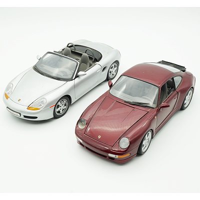 UT Models 1:18 Porsche 911 and Porsche Boxer
