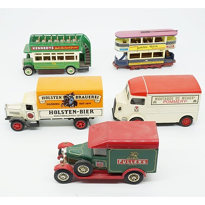 Five Models of Yesteryear, Including Dublin Corporation Bus, Holsten-Bier, Fullers and More 