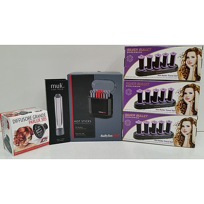 Electrical Hair Styling Appliances  - Lot of Six - Brand New - RRP $380.00