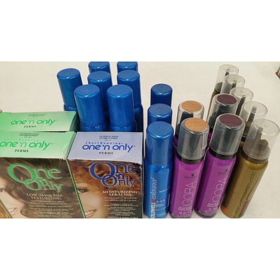 Hair Dyes, Colours and Colour Shampoo - Lot of 180 - Brand New - RRP $3285.00