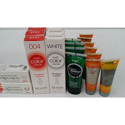 Hair Dyes, Colours and Colour Shampoo - Lot of 180 - Brand New - RRP $3285.00