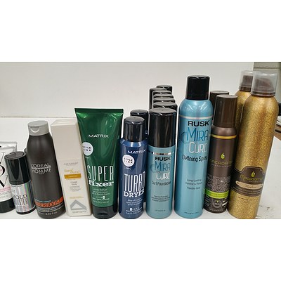 High End and Regular Hair Styling Products - Lot of 114 - Brand New - RRP $2765.00