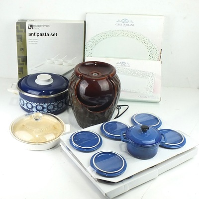 A Group of Serving and Kitchen Ware, including Casa Domani, Modern Living Dining and More
