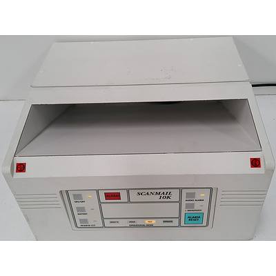 Scanmail 10K Electronic Postal Item Screening Metal Detector