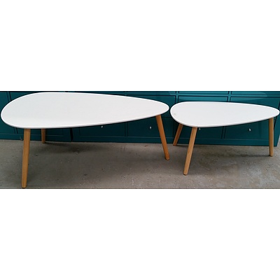 Contemporary Occasional Tables - Lot of Three