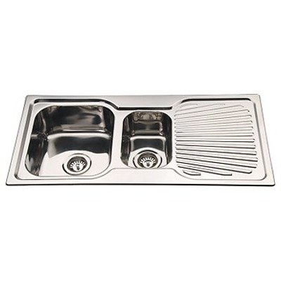 Stainless Steel Left Hand 1.5 Bowl Kitchen Sinks - Lot of 5