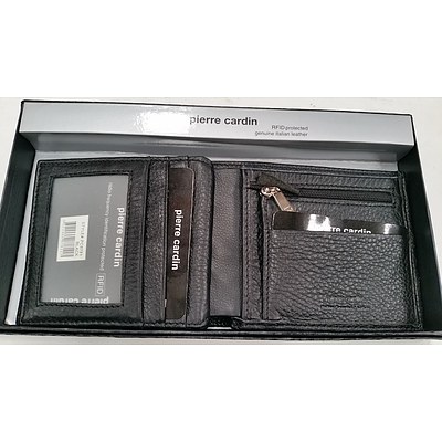 Pierre Cardin RFID Protected Leather Wallet - Brand New