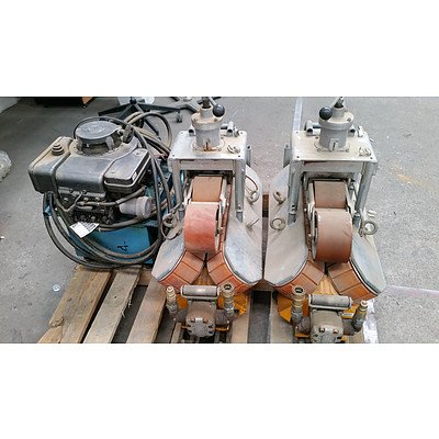Hydraulic Driven Cable Feeders (2) & Hydraulic Pump