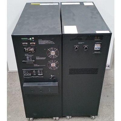 Emerson Liebert (GXT3-10000T230) 10000VA UPS w/ Emerson Liebert (GXT3-240TBATTCE) Battery Enclosure