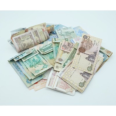 Group of Assorted Foreign Banknotes