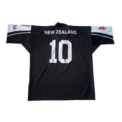 Quentin Pongia's World Cup Test Jersey from the 2000 Quarter Final Rugby League World Cup Match vs France