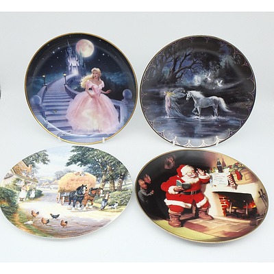 Seven Limited Edition Plates Including Royal Doulton and Franklin Mint