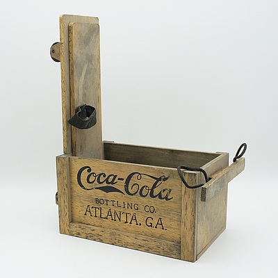 Two Contemporary Coca-Cola Crates