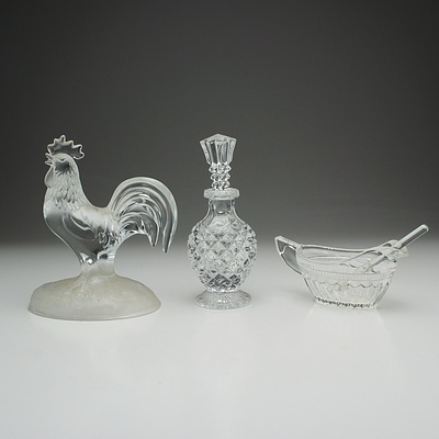 Collection of Cut Crystal Figures and Others