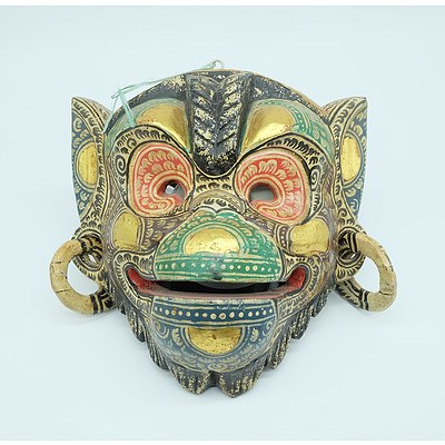 Carved South East Asian Mask