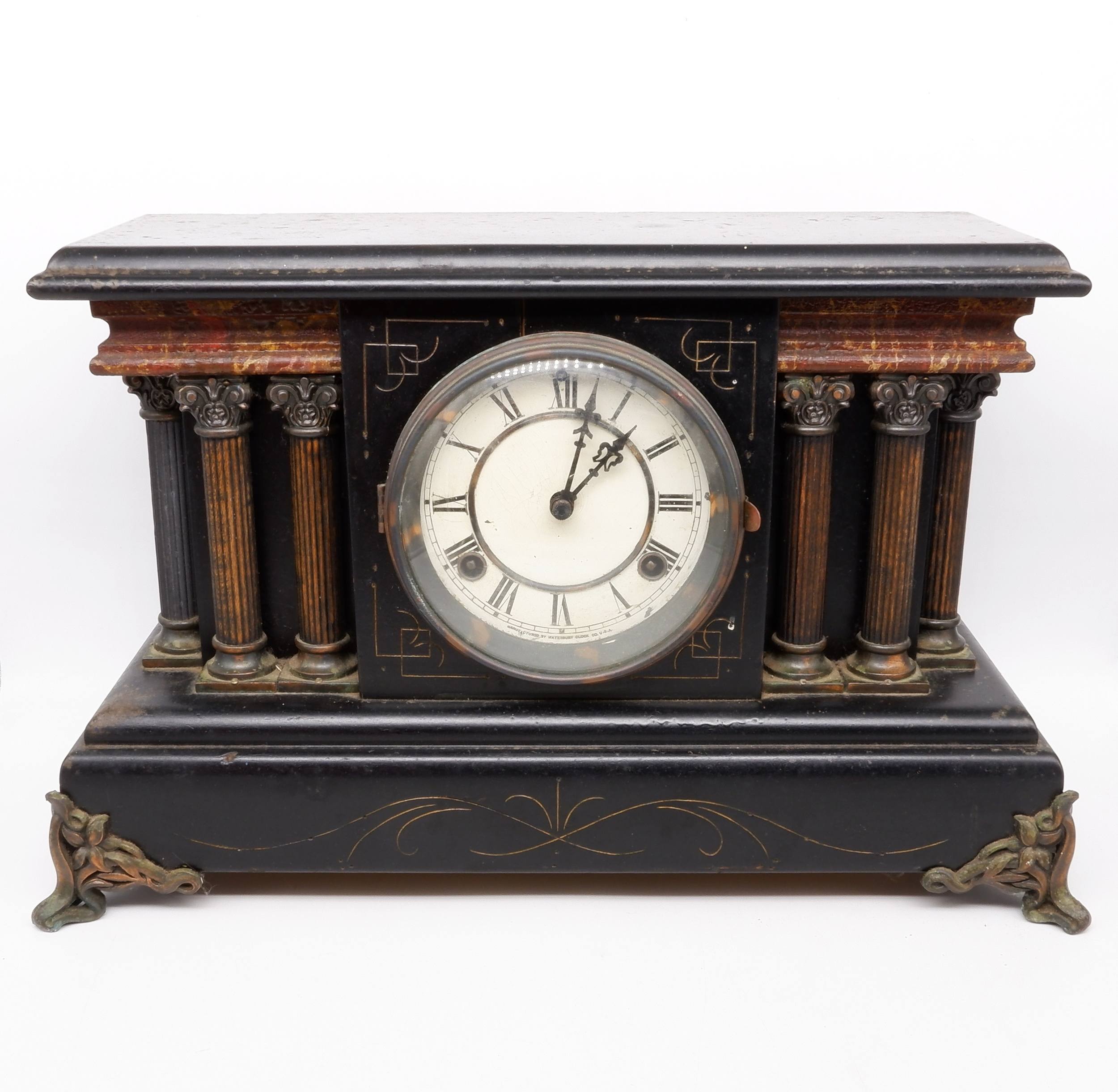 Waterbury Clocks Company Mantle Lot 1030424 Allbids 