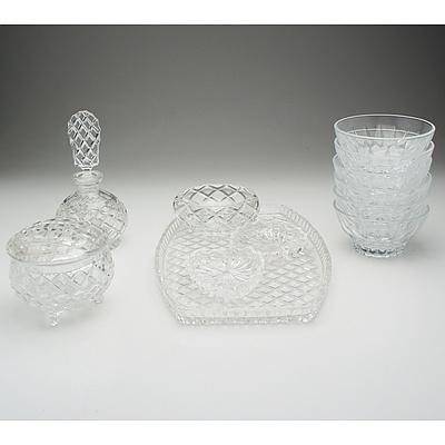 Cut Crystal, Avon Bottles, Silver Plate, Art Glass, and More