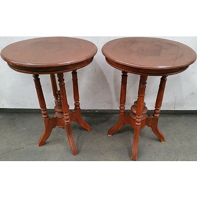 Wine Tables - Lot of Two