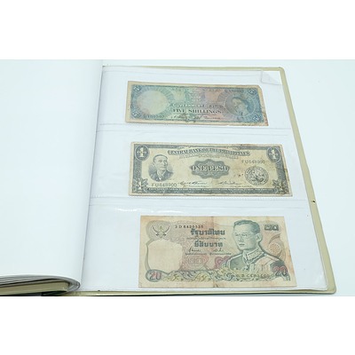 Assorted Foreign and Australian Collectable Bank Notes