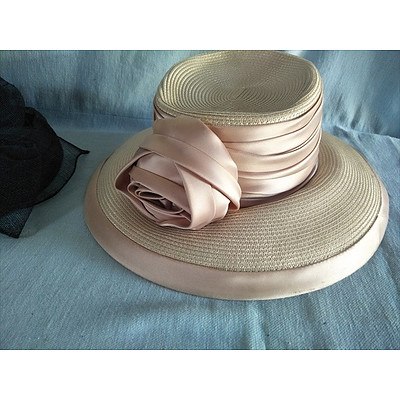 2 x ladies dress hats by Australian Designers
