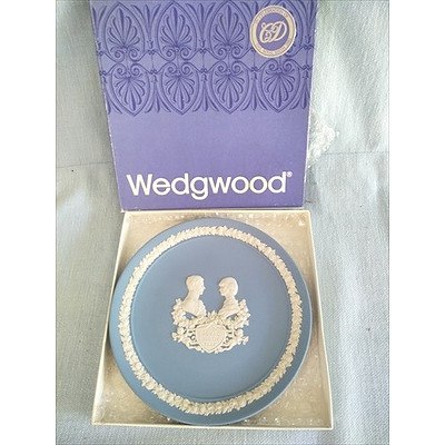 Wedgewood 6.5" Coupe Plate: Royal Birth 1982 (Prince William)