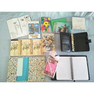 Assorted stationery