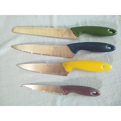 Ikea plastic knife block set & Lumina electric knife sharpener