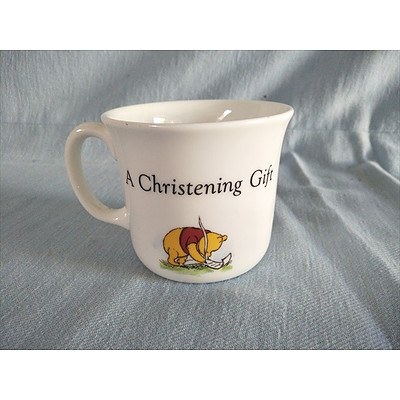 Royal Doulton Winnie the Pooh "A Christening Gift" Mug
