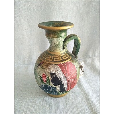 Handmade Grecian jug - copy of classical period 450-550 BC