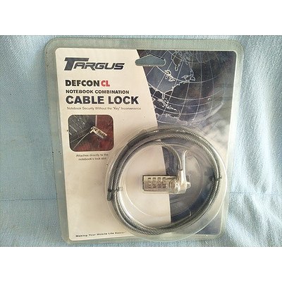 Targus Notebook combination cable lock (NEW)