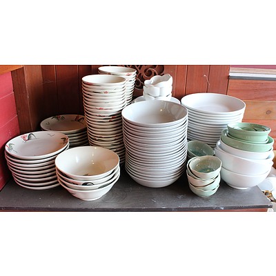 Selection of Serving Ware, Dining Ware, Utensils and Cutlery