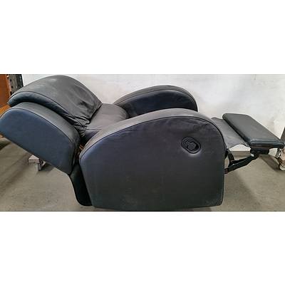 Garstone Design Furniture Leather Recliner Armschair