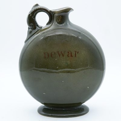 Royal Doulton Britannia Dewar's Whisky Flask