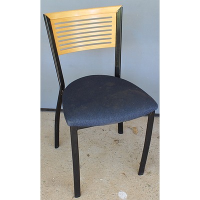 Four Sebel Restaurant/Cafe Tables and 16 x FNV Dining Chairs