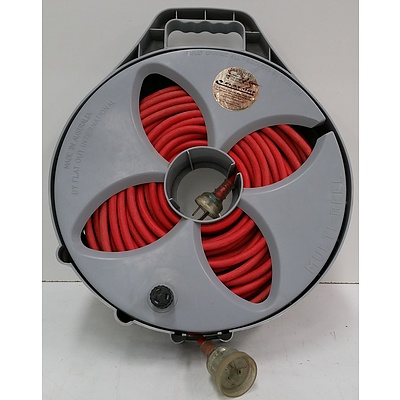Flat Out Multi-Reel Extension Lead Storage Reel with Power Cord